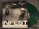 Infest - Slave Album Green Vinyl Deep Six / Draw Blank Records