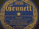 Gennett Personal Record 78 RPM Herman Ostheimer (Greenville Ohio) V