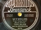 Teddy Wilson w/Billie Holiday Say It With A Kiss & They Say 8270 10