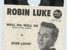 ROBIN LUKE - Well Oh / Ever Lovin - DOT 16096 - 45 rpm PS Picture Sleeve