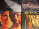 STYX  PIECES OF EIGHT CORNERSTONE AUDIOPHILE RARE LP'S + LIVE 2 SET + PARADISE