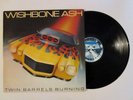 WISHBONE ASH TWIN BARRELS BURNING LP RARE ORIG. U.S. 1982 ANDY POWELL