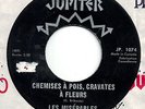 MFD IN CANADA FR QUEBEC 1967 ROCK GARAGE 45 RPM LES MISERABLES : CHEMISES A POIS