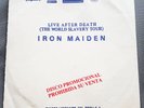 IRON MAIDEN Live After Death LP PROMO South America  PEERUVIAN