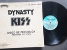 KISS DYNASTY LP PEERUVIAN Blue Label PROMO