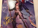 Iron Maiden legacy of the beast 1/5 SDCC 2018 signed scarce COMIC CON only 666
