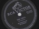 Al Castellanos – 78 rpm RCA Victor 20-5667: Tina Tinita/Mish Mash; Cond E+