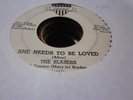19E VG minus The Blasters she needs to be loved PROMO