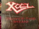 XCEL - DELIVER THIS DREAM  rare private press Texas hard rocker VINYL LP