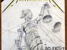 METALLICA - AND JUSTICE FOR ALL  LP- ORIGINAL 1988 AUSTRALIAN PRESSING - VERTIGO