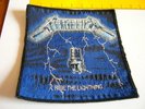 METALLICA – very rare old original 80s RIDE THE LIGHTNING Patch