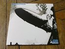 LED ZEPPELIN 1st LP Lettrage bleu