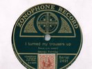 GEORGE FORMBY SNR 78 - I TURNED MY TROUSERS UP - SAILING - EX CONDITION