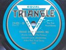 JAZZ: GOLDEN GATE ORCH - ‘TESSIE STOP TEASING ME’ ON RARE TRIANGLE 78, HOT SOLOS