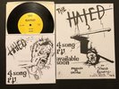 HATED  7”   (4 Song EP) *Stress Records KBD/Punk