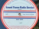 WWII AFRS Bob Hope #107 16