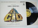 EL CID SOUNDTRACK LP VINYL EX+/N MINT Rare UK MGM Stereo 1st Press Miklos Rozsa