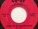 Master Keys I Done Got On The Right Road Co-Op 45 Black Gospel Funk Soul Rare