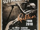 KIEFER SUTHERLAND  2018 TOUR - orig.Concert Poster -- Konzert Plakat  A1 NEU