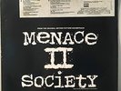 MENACE II SOCIETY SOUNDTRACK (VINYL EP) 1993   RARE   BRAND NUBIAN + PETE ROCK