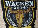 Wacken open air 2014 Patch -WOA Saxon Steel Panther Slayer W.A.S.P. Burn King