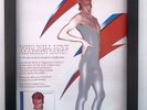 DAVID BOWIE Aladdin Sane 40th Anniversary  *ORIGINAL*ADVERT *FRAMED*