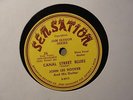 JOHN LEE HOOKER - Canal Street Blues / Huckle Up Baby - SENSATION Blues 78 #26
