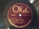 SAM MANNING 78 My Little West Indian Girl OKEH 65002 rare Pre War