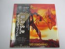 W.A.S.P. LP Last Command with OBI Poster Sticker Japan VINYL  LP S33-1001