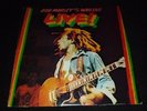 BOB MARLEY AND THE WAILERS 33RPM LP LIVE REGGAE ROOTS POP ISLAND &1975