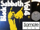 BLACK SABBATH Vol.4 JAPAN 1st ISSUE VERTIGO PROMO ONLY LP  MINT