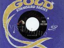 Elvis Presley - Blue Moon Mint US Black Dog On Side Gold Standard Single