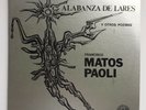 Francisco Matos Paoli Alabanza Lares Poemas 2Lps 1975 ICP Puerto Rico