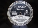 EDISON #51869 *WILD BILL JONES*JOHN HENRY*ERNEST STONEMAN*PHONOGRAPH DIAMOND DIS