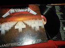 METALLICA Master of puppets LP 1986, Music For Nations + INNER SLEEVE