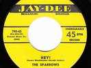 SPARROWS - Jay-Dee 790 - Hey  / I'll Be Lovin' You - 1954 DOO-WOP 45 VG+ (orig)