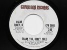 Oscar Toney, Jr. - Thank You Honey Chile / I Do What You Wish (Soul, 45)