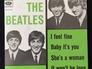 Beatles: EP: I feel fine. Rare Danish issue. VG+