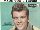 Fabian TEEN 45 & PS (Chancellor 1092) Wild Party /Made You   VG++/M-   RARE