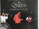 Queen George Michael- Somebody to love - SPAIN - UNIQUE sleeve UK vinyl single