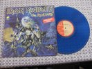 IRON MAIDEN LIVE AFTER DEATH VOL 1 RARE COLOMBIA BLUE VINYL