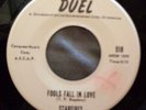 STARFIRES 45 Fools fall in love / Under the stars DUEL DJ VG++ Doowop e3322