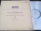 Enrico MAINARDI - Bach Cello Suite No. 6 LP ARCHIV 14061 APM GERMANY 1956 ED1