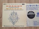 SXL 2297 WBG ED1 BRAHMS Clarinet Quintet WAGNER Adagio MEMBERS  VIENNA OCTET NM