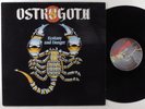 OSTROGOTH Ecstasy And Danger MAUSOLEUM LP VG++ belgium metal