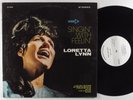 LORETTA LYNN Singin' With Feelin' DECCA LP VG++/VG+ white label promo stereo