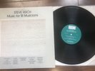 Steve Reich ?- Music For 18 Musicians LP US 1978 ECM Records ?- ECM 1-1129