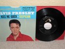 ELVIS PRESLEY Kiss Me Quick/Suspicion 45 Gold Standard RCA NM w/Pic Sleeve NICE