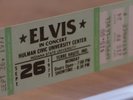 Elvis Presley - Eintrittskarte-Ticket, 1977, Indiana State University