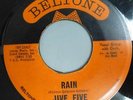 JIVE FIVE 45 Rain / Sh'e my girl  BELTONE (Brown wax)  Doowop Ws1690